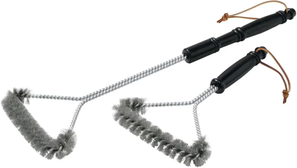 Weber Grill Large T-Brush Steel Cleaner Brush, Grill Cleaner