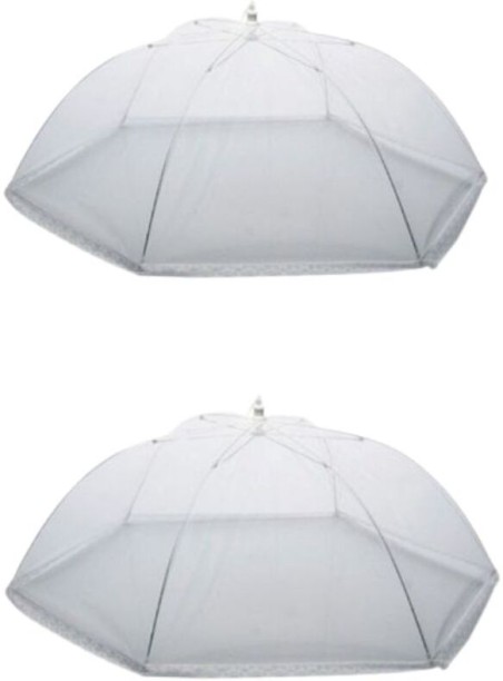 House 70cm Hexagonal Foodcover Cotton, Plastic, Steel Colander Kitchen Tool Set