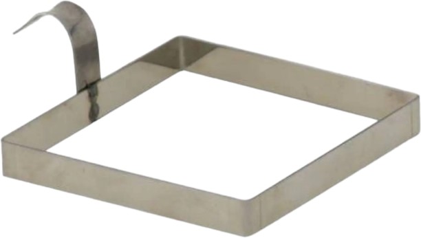 Crockery Centre Egg Ring 95Mm Square Steel Baking Tools Kitchen Tool Set