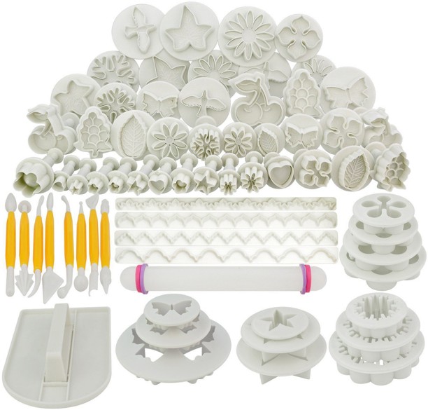 ALANES 21 Sets / 68 Piece Cake Tool Kit Topping