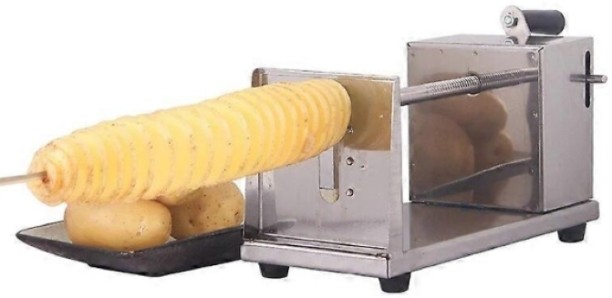 Phronex Stainless Steel Tornado Potato Tower Crane Spiral Potato Chip Machine Steel Cutter Kitchen Tool Set