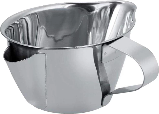 ALANES 304 Stainless Steel Kitchen Fat Separator Strainer (Size: L) Steel Strainer Kitchen Tool Set