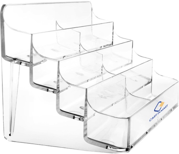 Cart in Mart 8 Pocket Clear Acrylic Business Card Holder For Desk Home Office Exhibition Plastic Baking Tools Kitchen Tool Set