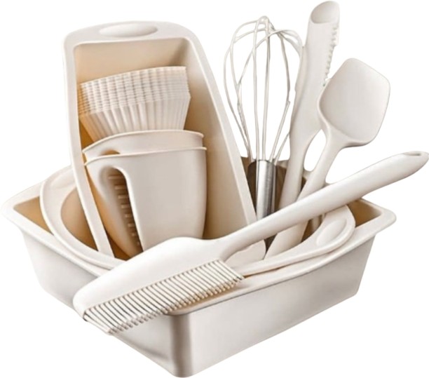 Generic 22-Piece Silicone Baking Set Silicone Baking Tools Kitchen Tool Set