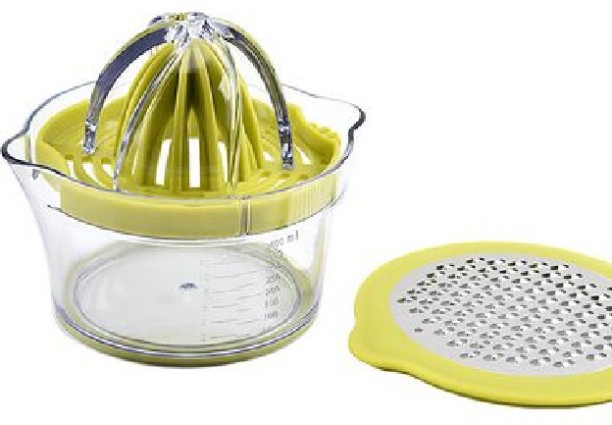 top sale trader 4 In 1 Multifunctional Manual Citrus Juicer Squeezer And Grater AD-426 Plastic Grater Kitchen Tool Set