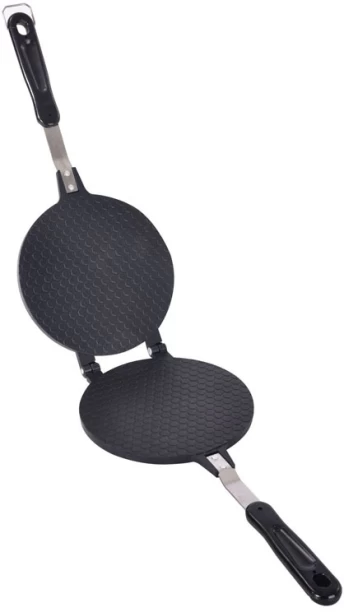 ALANES Waffles Baking Pan Egg Roll Crispy Omelet Machine Nonstick Bakeware Pan 0.1 L capacity