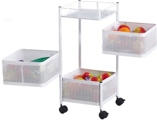 sisa nnsaa54433 Steel Kitchen Trolley