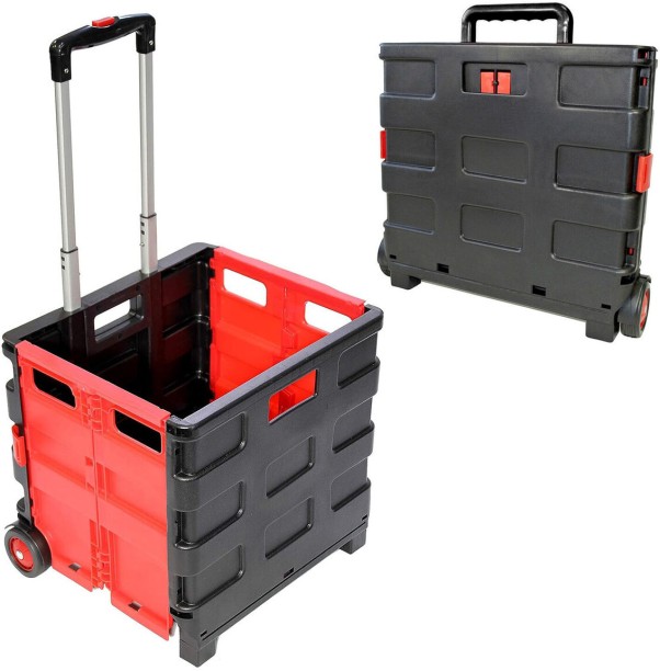 JUSTSIMPLIFIED 140058 Plastic Kitchen Trolley