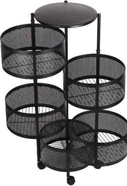 INV 258 Carbon Steel Kitchen Trolley