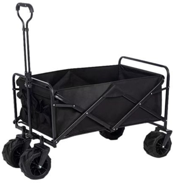 Beach Folding Trolley 93658702 Steel, Cotton Kitchen Trolley