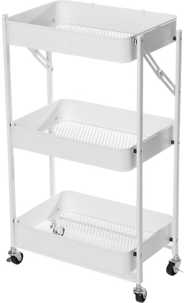 JUSTSIMPLIFIED 410025-96 Steel Kitchen Trolley