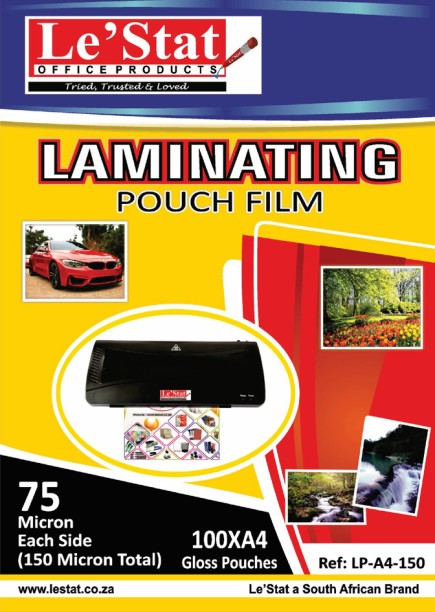 Le'Stat LP-A4-150 A4 Laminating Sheet