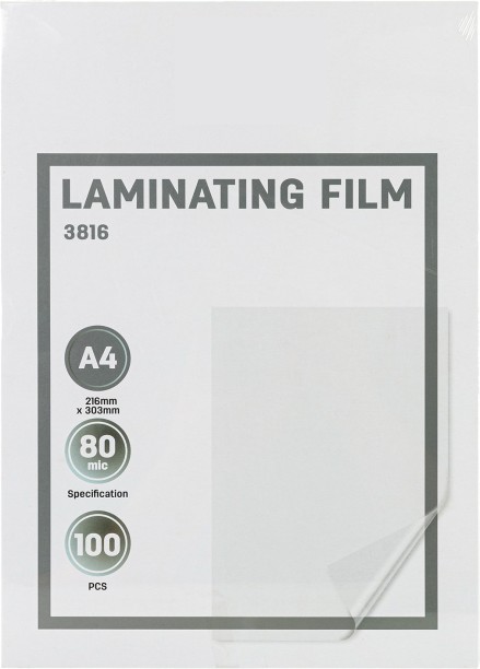 Deli Stationery Laminator Film A4 Laminating Sheet
