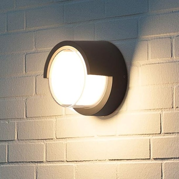 SAM 9W Outdoor LED Wall Light IP65 Wall Lamp Wall Lights Lamp Shade