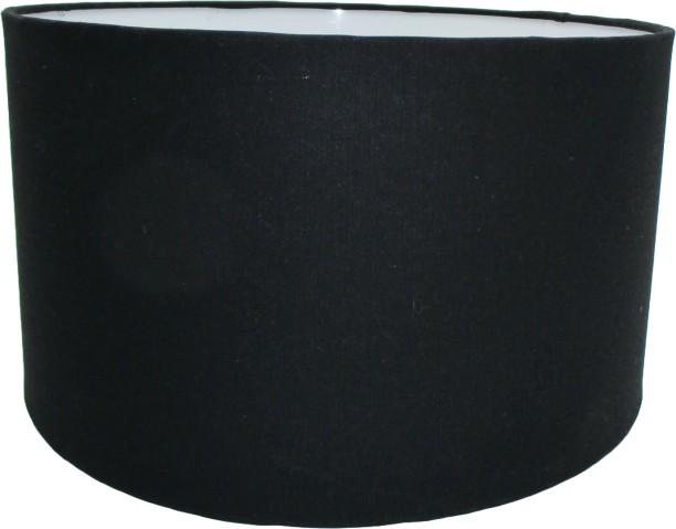 LAMP FACTORY Lamp Shade Drum MS130 Black Table Lamps Lamp Shade