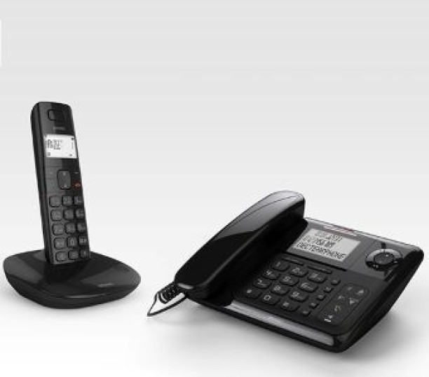 EUROPHONE DECT COMBO(With Answering Machine) Corded & Cordless Landline Phone