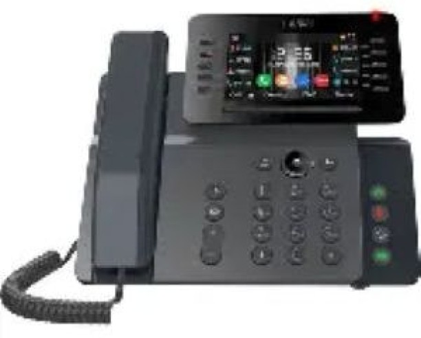 Fanvil 20SIP Gigabit PoE WiFi 5 VoIP Phone | V65 Corded & Cordless Landline Phone