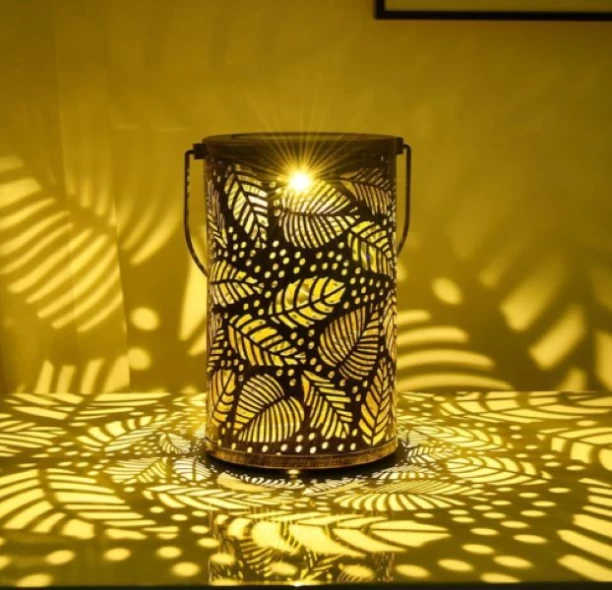 MAKTKL 457-47 Black Metal Hanging Lantern