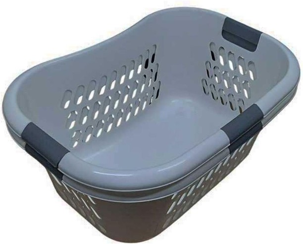 MISS MOLLY 40 L Silver Laundry Basket