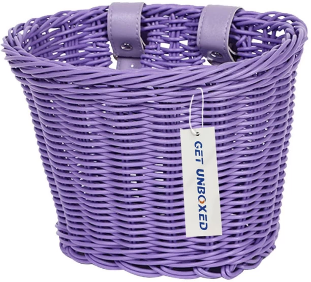 ALANES 4 L Purple Tote Basket
