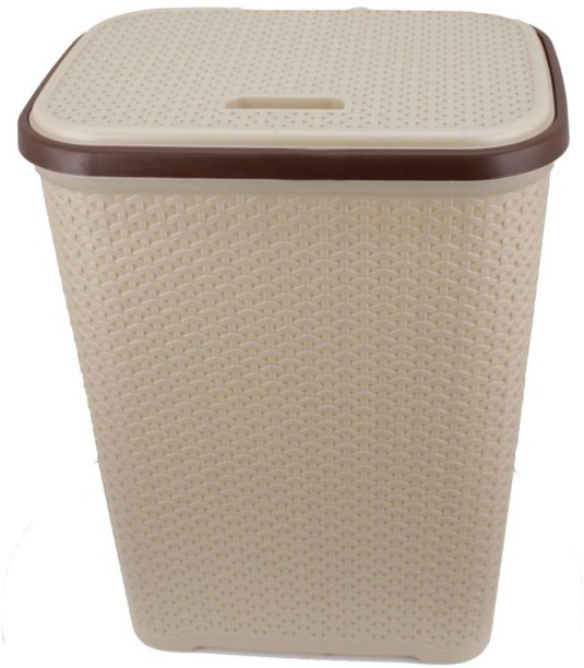sozo 50 L cream Laundry Storage Basket