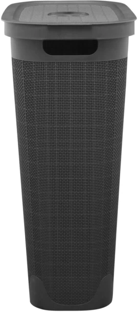 First Dutch 40 L Grey Laundry Basket