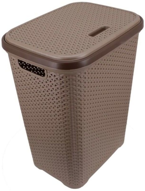 SMTE 60 L Brown Laundry Basket