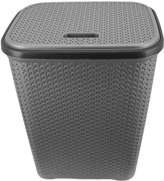 SMTE 40 L Grey Laundry Basket