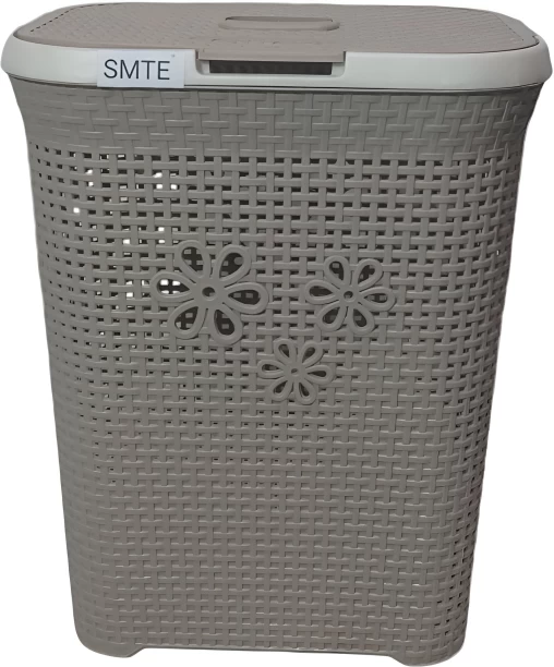 SMTE 50 L Cream Laundry Basket