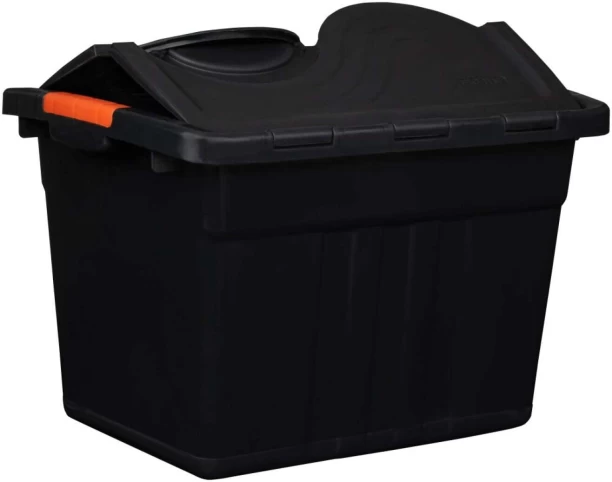 Big Jim 35 L Black Laundry Storage Basket
