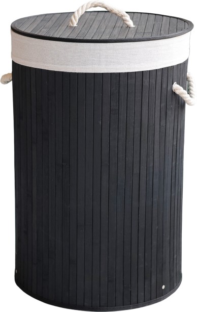 Creative Deco 75 L GREY Laundry Basket