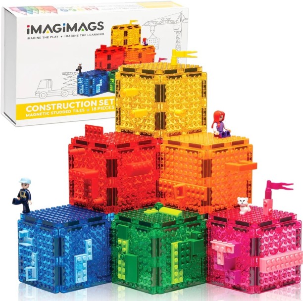 Imagimags Construction Set - 18 pieces Activity Toys