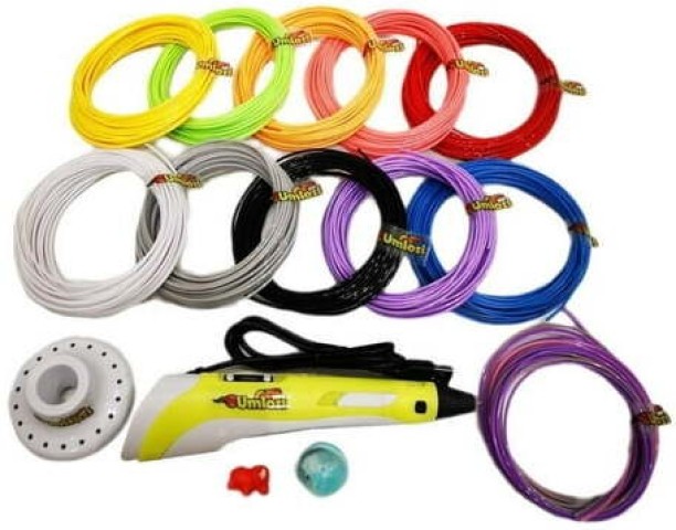 UMLOZI Printing Pen & 10 Assorted Kaleidoscope & Projectors