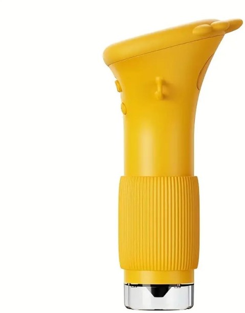 Tkmu Kids HD Microscope with 1000X Magnification & 1080P HVD Video - Portable Handheld Microscope Educational Toys