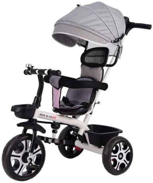 Generic 4 In 1 Baby Walker Kids Trike Tricycle Grey Shapes Toys