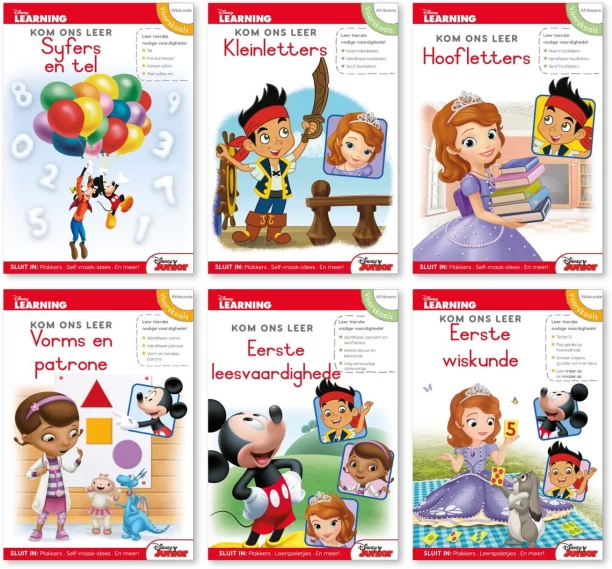 Disney Kom Ons Leer Activity Story Book
