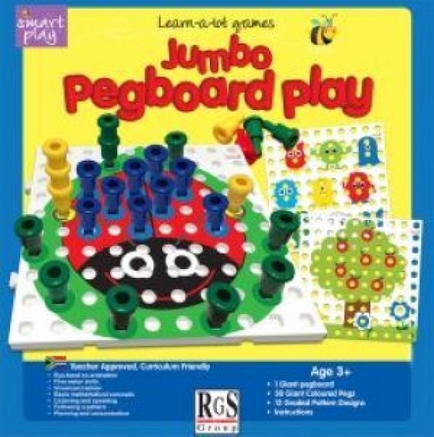 RGS Group Jumbo Pegboard Play Activity Toys