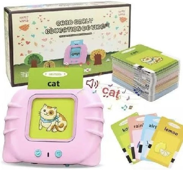 Card Early Kids Rechargeable Reading & Talking Flash Cards Flashcards & Workbooks