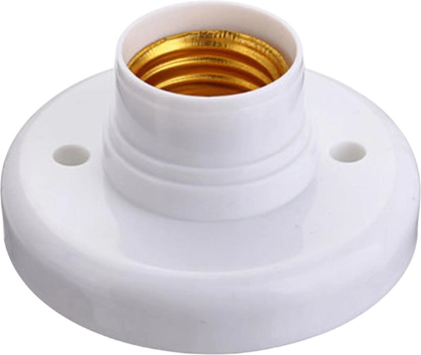 Redisson E27 Screw Cap Socket Ceiling Light Lamp Bulb Holder- SD 5PC Plastic Light Socket