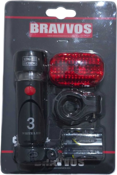 Bravvos LIG060 LED Front Rear Light Combo