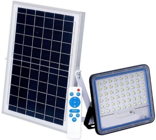joburgdeals 800W Pure White Lens Solar Flood Light LED Front Light