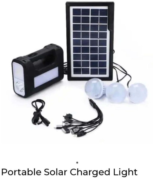 GDlite Complete Portable Solar Charged Light System LED LED