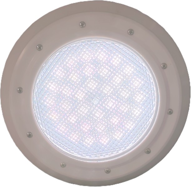 Aqua Max LED White Retrofit Pool Light - White Housing LED Front Light