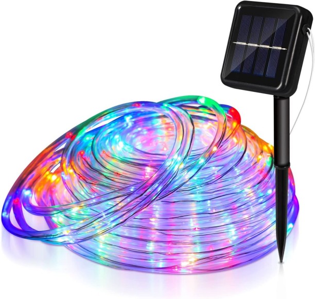 jozi trade 10M Solar Led Rope Light Multi Color - EMS LED Lantern