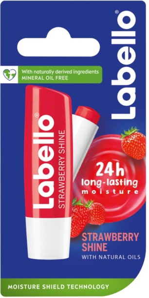 Labello Strawberry Shine With Natural Oils Strawberry