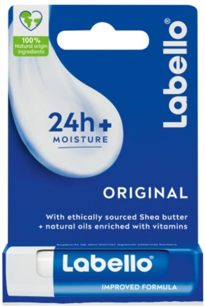 Labello Classic Care Lip Balm Shea Butter Fragrance-Free