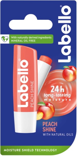 Labello Peach Shine With Natural Oils Peach