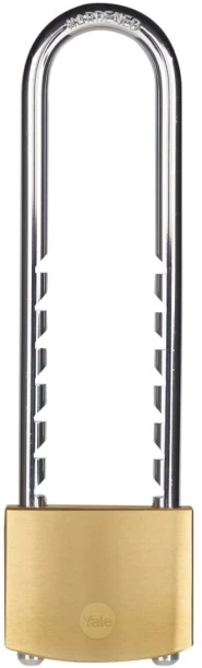 Yale Brass Padlock Adj Shackle Padlock