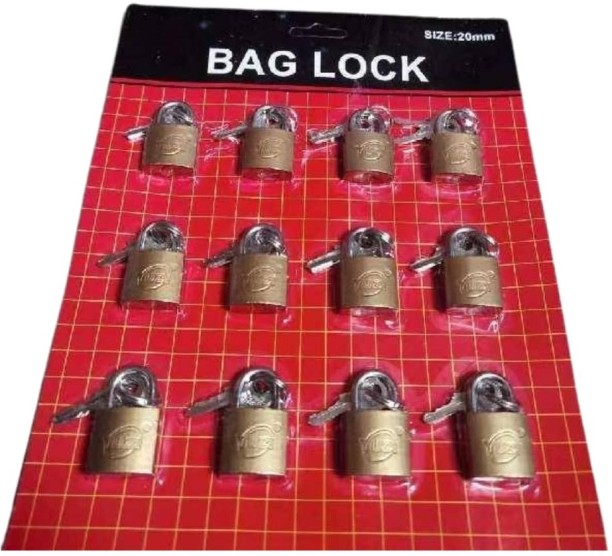 Generic 523366 Set of 20MM Padlocks - 12pcs Padlock