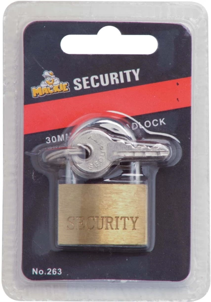 Mackie Sec Brass Padlock Padlock